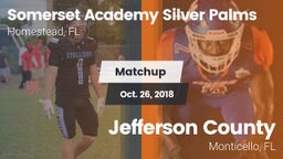 Matchup: Somerset Academy vs. Jefferson County  2018