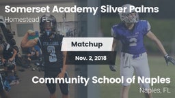 Matchup: Somerset Academy vs. Community School of Naples 2018