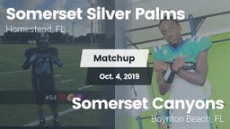 Matchup: Somerset Academy vs. Somerset Canyons 2019