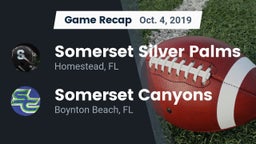 Recap: Somerset Silver Palms vs. Somerset Canyons 2019
