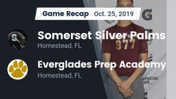 Recap: Somerset Silver Palms vs. Everglades Prep Academy  2019