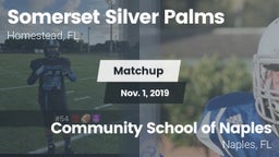 Matchup: Somerset Academy vs. Community School of Naples 2019