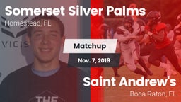 Matchup: Somerset Academy vs. Saint Andrew's  2019