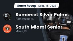 Recap: Somerset Silver Palms vs. South Miami Senior  2022