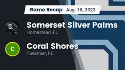 Recap: Somerset Silver Palms vs. Coral Shores  2023