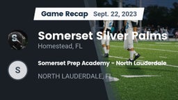Recap: Somerset Silver Palms vs. Somerset Prep Academy - North Lauderdale 2023