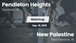 Matchup: Pendleton Heights vs. New Palestine  2016