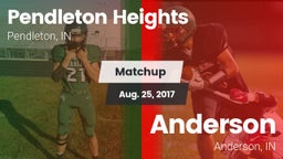 Matchup: Pendleton Heights vs. Anderson  2017