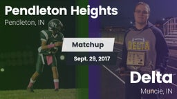 Matchup: Pendleton Heights vs. Delta  2017