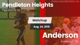 Matchup: Pendleton Heights vs. Anderson  2018
