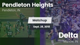 Matchup: Pendleton Heights vs. Delta  2018