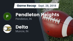 Recap: Pendleton Heights  vs. Delta  2018