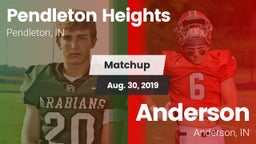 Matchup: Pendleton Heights vs. Anderson  2019