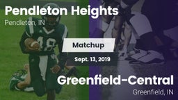 Matchup: Pendleton Heights vs. Greenfield-Central  2019