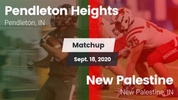 Matchup: Pendleton Heights vs. New Palestine  2020
