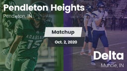 Matchup: Pendleton Heights vs. Delta  2020