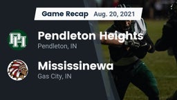 Recap: Pendleton Heights  vs. Mississinewa  2021