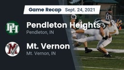 Recap: Pendleton Heights  vs. Mt. Vernon  2021