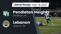 Recap: Pendleton Heights  vs. Lebanon  2023