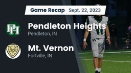 Recap: Pendleton Heights  vs. Mt. Vernon  2023