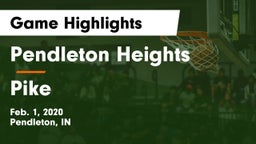 Pendleton Heights  vs Pike  Game Highlights - Feb. 1, 2020