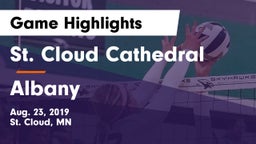 St. Cloud Cathedral  vs Albany  Game Highlights - Aug. 23, 2019