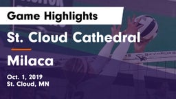 St. Cloud Cathedral  vs Milaca  Game Highlights - Oct. 1, 2019
