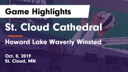 St. Cloud Cathedral  vs Howard Lake Waverly Winsted Game Highlights - Oct. 8, 2019