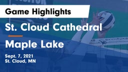 St. Cloud Cathedral  vs Maple Lake  Game Highlights - Sept. 7, 2021