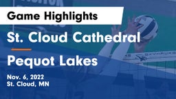 St. Cloud Cathedral  vs Pequot Lakes  Game Highlights - Nov. 6, 2022