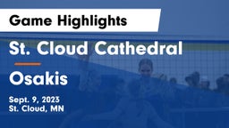 St. Cloud Cathedral  vs Osakis  Game Highlights - Sept. 9, 2023
