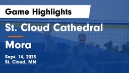 St. Cloud Cathedral  vs Mora  Game Highlights - Sept. 14, 2023