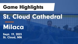 St. Cloud Cathedral  vs Milaca  Game Highlights - Sept. 19, 2023