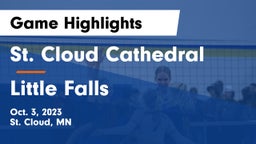 St. Cloud Cathedral  vs Little Falls  Game Highlights - Oct. 3, 2023