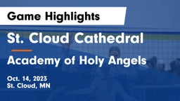 St. Cloud Cathedral  vs Academy of Holy Angels  Game Highlights - Oct. 14, 2023
