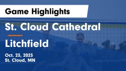 St. Cloud Cathedral  vs Litchfield  Game Highlights - Oct. 23, 2023