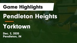 Pendleton Heights  vs Yorktown  Game Highlights - Dec. 2, 2020