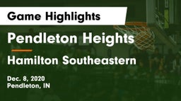 Pendleton Heights  vs Hamilton Southeastern  Game Highlights - Dec. 8, 2020