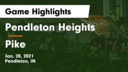 Pendleton Heights  vs Pike  Game Highlights - Jan. 28, 2021