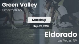 Matchup: Green Valley High vs. Eldorado  2016