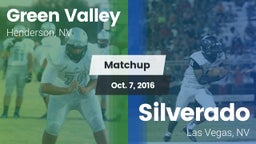 Matchup: Green Valley High vs. Silverado  2016