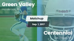 Matchup: Green Valley High vs. Centennial  2017