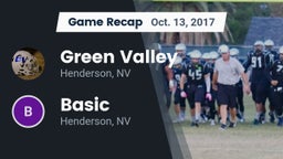 Recap: Green Valley  vs. Basic  2017