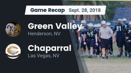 Recap: Green Valley  vs. Chaparral  2018