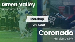 Matchup: Green Valley High vs. Coronado  2019
