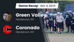 Recap: Green Valley  vs. Coronado  2019