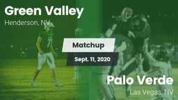 Matchup: Green Valley High vs. Palo Verde  2020