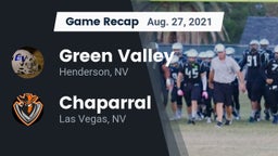 Recap: Green Valley  vs. Chaparral  2021