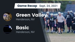 Recap: Green Valley  vs. Basic  2021
