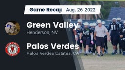 Recap: Green Valley  vs. Palos Verdes  2022
